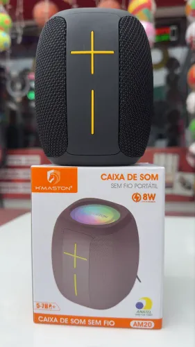 Caixa de Som Portátil Rgb