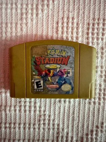 Pokémon Stadium 2 - Nintendo 64 - Fita Dourada