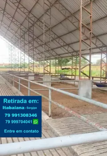 Baixou o preço!!! Estrutura metálica para Galpão