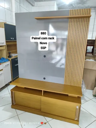 Painel para TV 55 polegadas com Rack novo