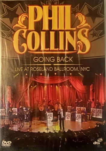 DVD Phil Collins - Going Back Live in Roseland Ballroom, NYC 2010 Raridade Show imperdivel