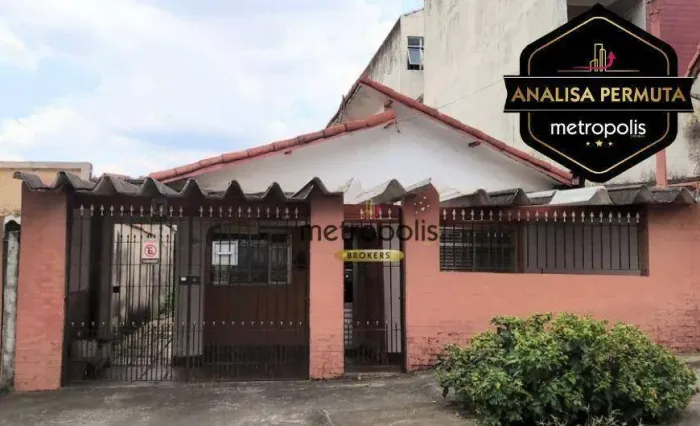 Terreno à venda, 240 m² por R$ 531.000,00 - Utinga - Santo André/SP