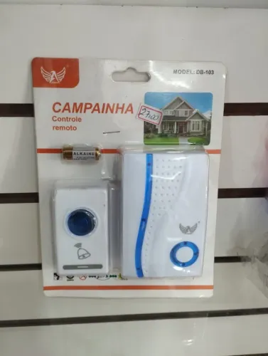 Campainha Sem Fio com Controle Remoto - Praticidade e Estilo para sua Casa!