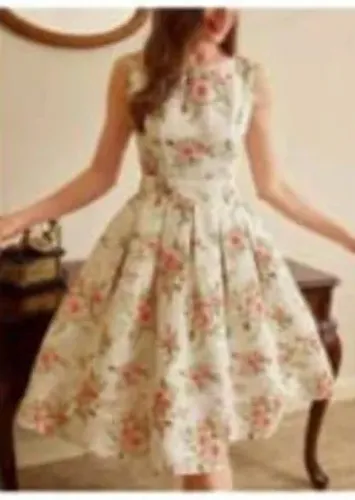 Vestido estampa Floral (Novo/sem uso) Tamanho M