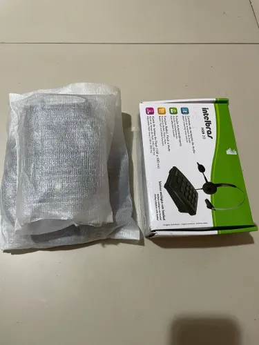 Telefone Analógico com Headset Intelbras HSB20
