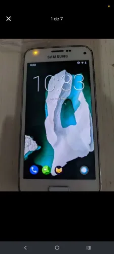 Samsung S5 Mini com Android 9.0 (acompanha caixa)