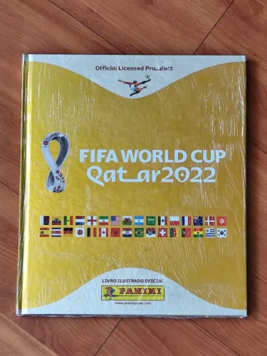 Álbum Copa do Mundo 2022 Dourado