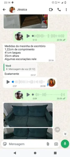 mesa de escritório