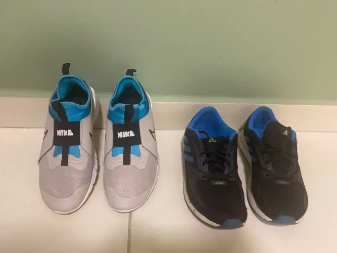 Tênis infantil nike e adidas original