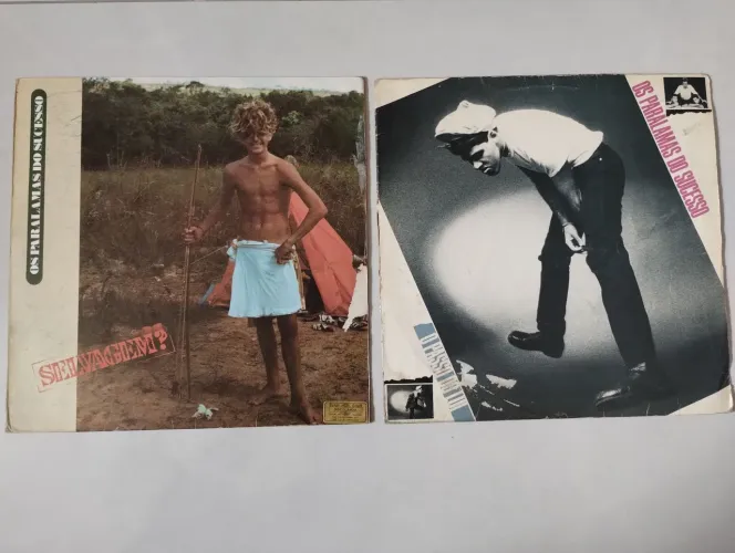 Lote Combo Dois LPs Os Paralamas do Sucesso - Selvagem + O Passo do Lui (Usados) Vinil 