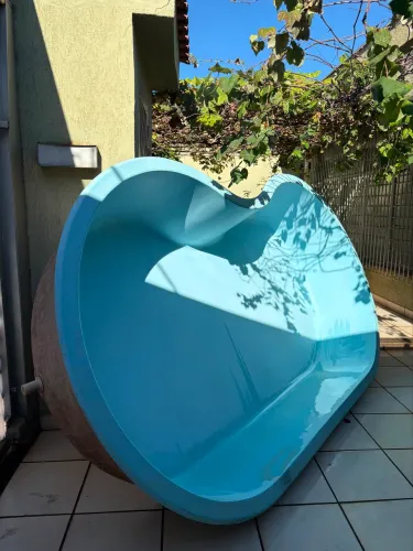 Piscina fibra de feijão