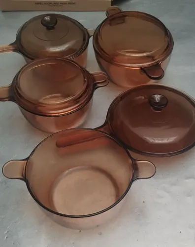 Conjunto de panelas de vidro Vision