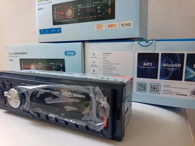 Rádio Automotivo USB Bluetooth SD
