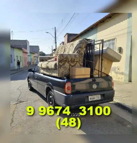 Mudança com cordas p/ amarrar (48) 9.9674.3100 orçamento s/ compromisso Marcelo