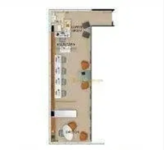 Sala para alugar, 58 m² por R$ 2.900/mês - Gleba Palhano - Londrina/PR