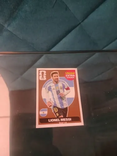 Figurinha Messi bronze 2026