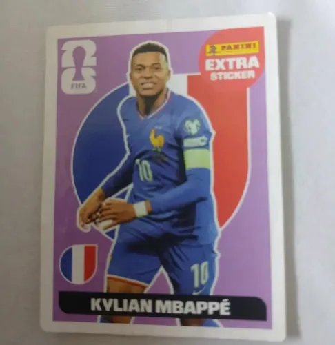 Figurinha Mbappe Lilás Legend Extra sticker