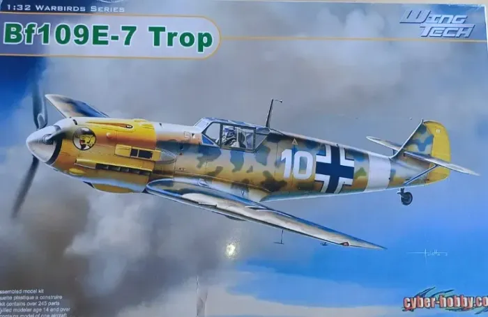 Kit para montar DRAGON Bf109E-7 Trop 1:32 Scale