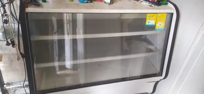 Balcão resfriado expositor toop