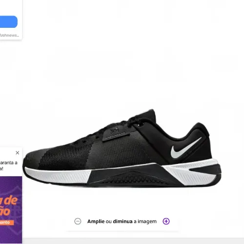 Tênis Nike Metcon 10 Masculino - Preto+Branco