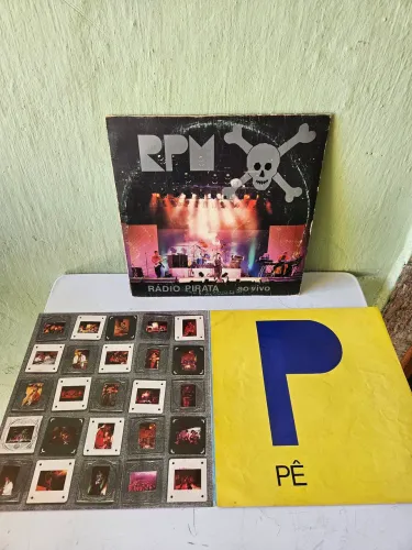Disco de vinil RPM Rádio Pirata ao vivo LP