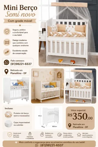 Mini berço