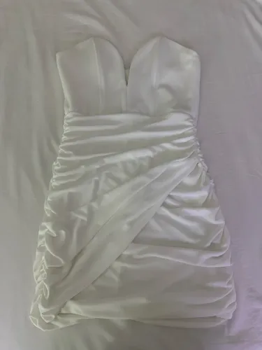 Vestido branco Zara 