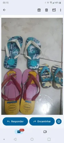 Roupas para bazar
