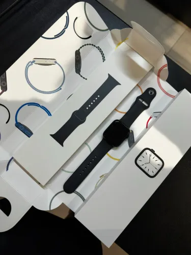 APPLE WATCH SÉRIE 7 PRETO COM GPS 