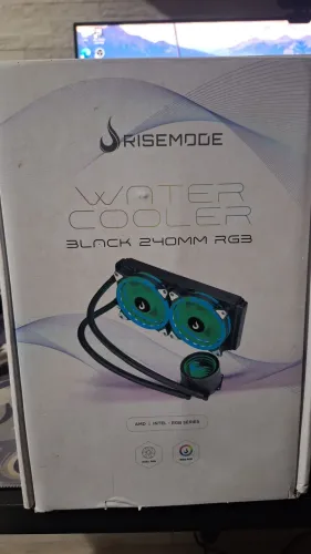 Water Cooler Rise Mode Black 240mm RGB
