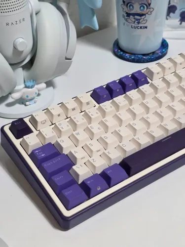 teclado mecânico 75% royal kludge RK R75