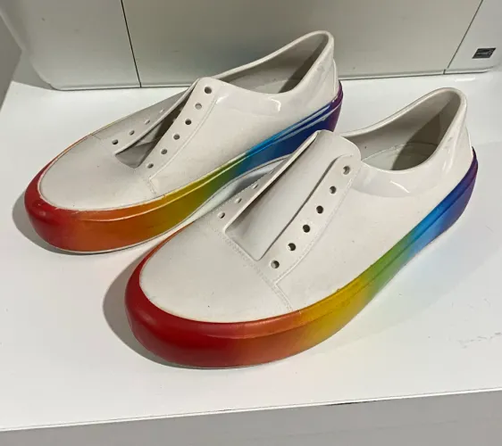 Tênis Melissa numeração 35 multicolorido solado