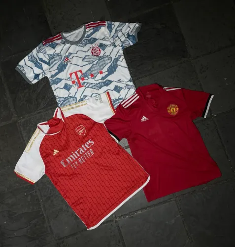 Lote camisa time adidas europeu
