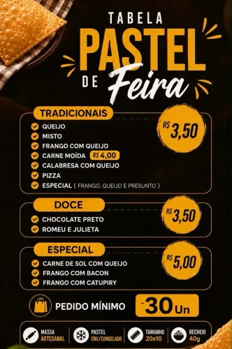 PASTÉIS PARA REVENDA