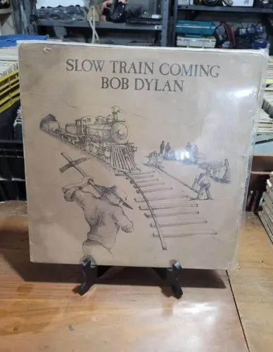 DISCO DE VINIL SLOW TRAIN COMING BOB DYLAN
