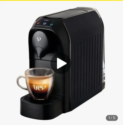 Cafeteira 3 corações