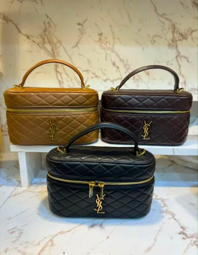 Bolsa modelo gaby qualidade italiana de Yves Saint Laurent tamanho mini couro Legítimo