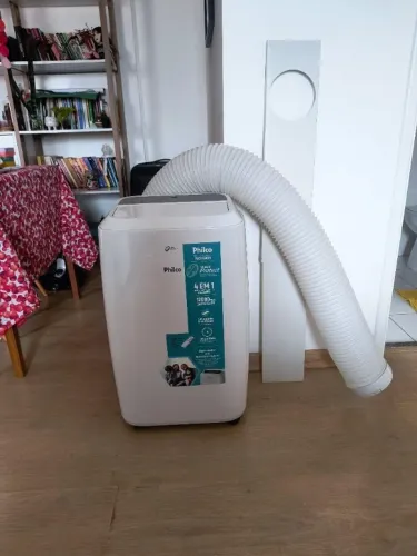 Ar-Condicionado Portátil, 12000 BTUs Philco, Só Frio Branco, PAC12000F5, 220V