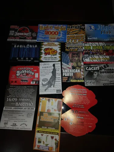 Filipetas de Boates Antigas