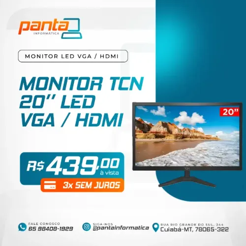 Monitor Office 20" TCN