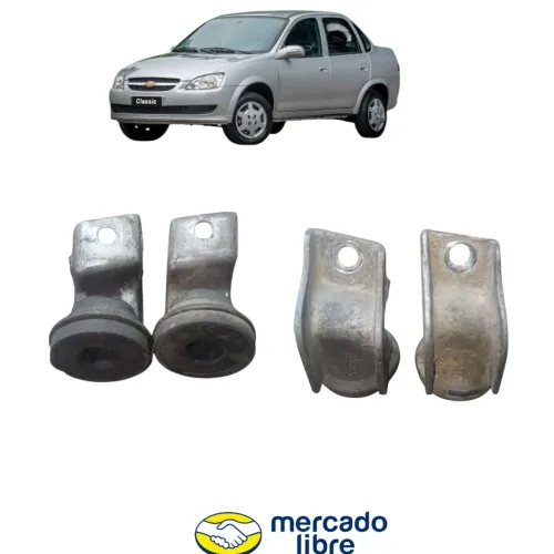 Suporte E Coxim Radiador Ambos Lados Corsa Classic 94 A 2012