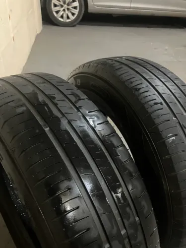 Par de Pneus 195/55/R15!!! Oportunidade
