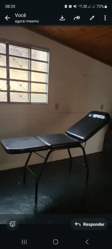 Mesa de depilação 