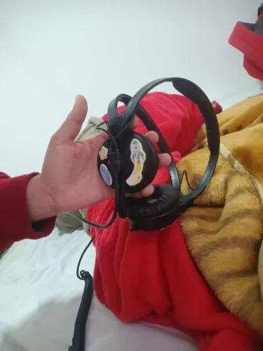 Fone profissional sennheiser hd 25