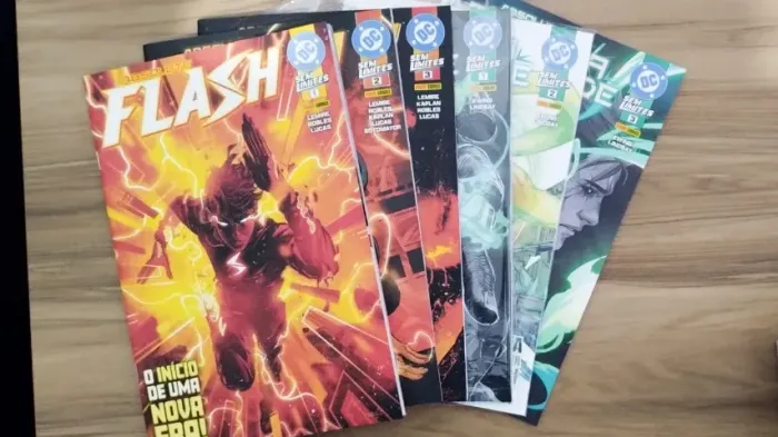 Absolute Flash (1 a 3) + Absolute Lanterna Verde (1 a 3)