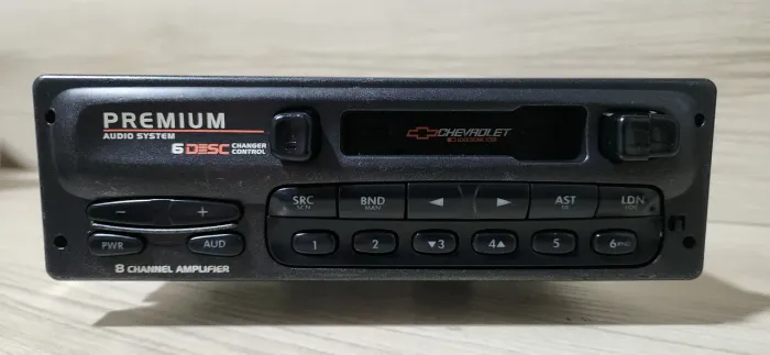 Rádio toca-fitas famar original GM modelo DF762