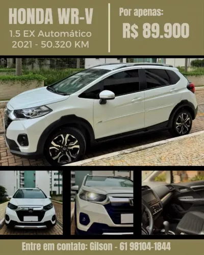Honda WR-V EX 1.5 Flexone 16V 5P Aut. 2021