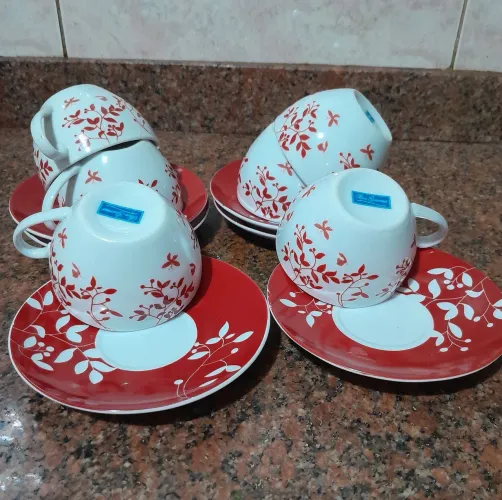 Xícaras de Chá Porcelana 