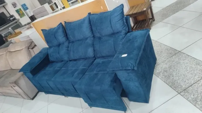sofá retratil reclinavel