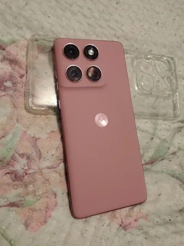 Moto Edge 60 fusion rose perfeito troco .